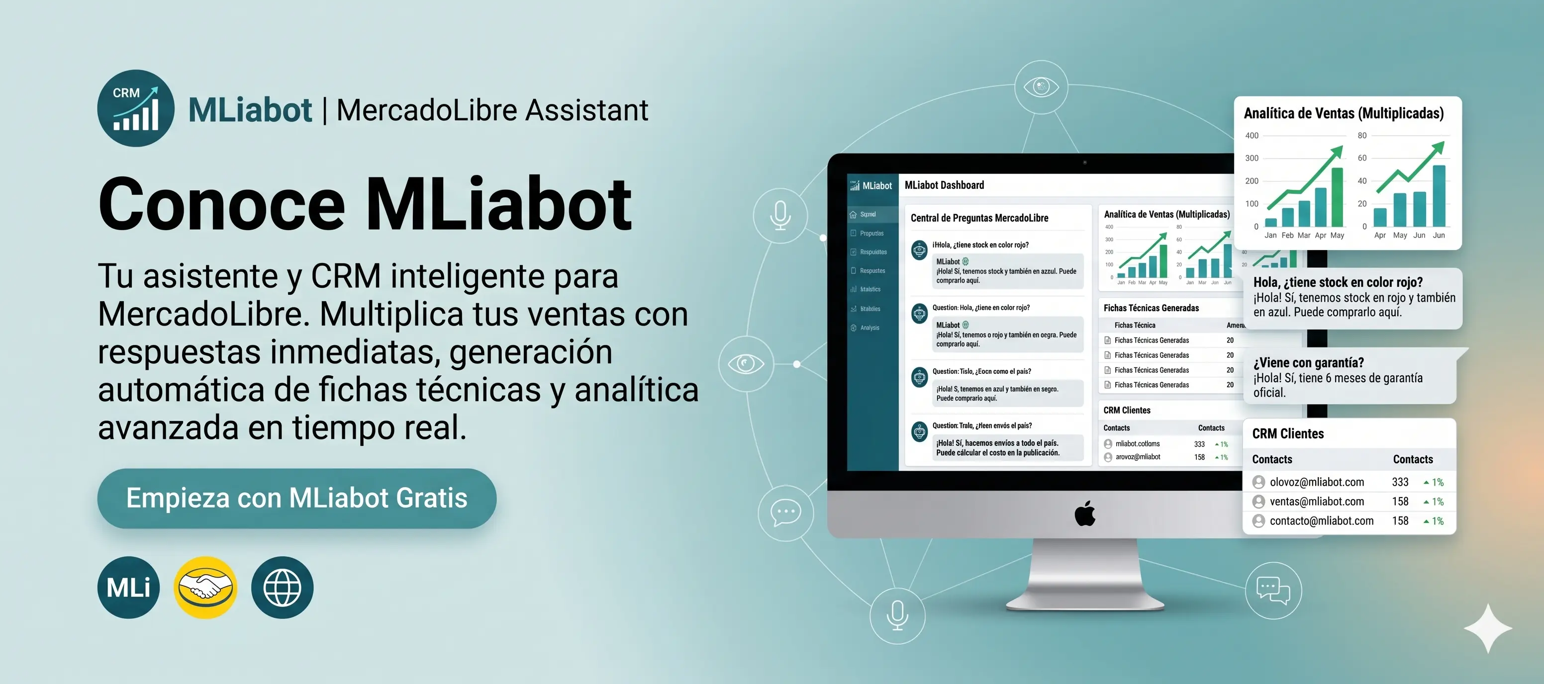 MLiabot: asistente y CRM inteligente para MercadoLibre